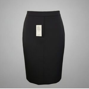 Maison Martin Margiela MM6 A Line Black Midi Skirt Nwt Size 38/Medium